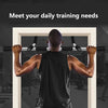 Multifunctional Pull-Up Bar Door Rack: Stainless Steel Upper Body Trainer