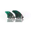 DORSAL Surfboard Fins Quad 4 Set FCS Compatible-3