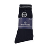 Sergio Tacchini cotton sports socks - 3 pairs/pack - black - 39-42