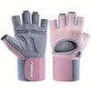 Women's Breathable Weightlifting Gym Gloves – Adjustable Wrist Support & Non-Slip Grip
