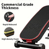 Adjustable Weight Bench for Full Body Exercise - Foldable, Multifunctional, Black&Red (1pc)