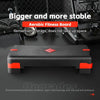 Adjustable Sports Fitness Pedal with Pull Rope - 81cm, Black and Red