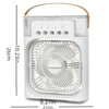 Portable Humidifier Fan AIr Conditioner Household Small Air Cooler