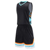 Youth Mens Custom Basketball Jersey Set Quick Dry Breathable Vest and Shorts Personalized Name Number Print