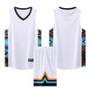 Youth Mens Custom Basketball Jersey Set Quick Dry Breathable Vest and Shorts Personalized Name Number Print