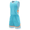 Youth Mens Custom Basketball Jersey Set Quick Dry Breathable Vest and Shorts Personalized Name Number Print