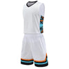 Youth Mens Custom Basketball Jersey Set Quick Dry Breathable Vest and Shorts Personalized Name Number Print