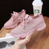 Spring Summer Shoe Walking Style Shoes Sneakers RTS Women's Fashion Casual Running Sports Fly Weave Flat Rib Mouth Women PVC