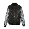 NEW! Men's Gianno Designer Leather Baseball Jacket