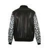 NEW Men's Gianno Designer Leather Baseball Jacket