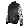 NEW Men's Gianno Designer Leather Baseball Jacket