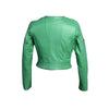 Minty Womens Short Leather Jacket