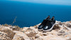 LB Black Apple Leather Sneakers Men