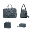 Luggage Travel Bag with Clothes and Toiletry Bag (Grey)