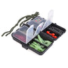 2.1m / 2.3m Telescopic Fishing Rod & Reel Combo Full Kit Black