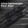 2.2M Fast Action Spinning Rod Light Carbon Lure Rod Black