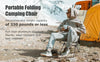Portable Camping Chair - Lightweight Aluminum Alloy with Headrest