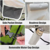 Portable Camping Chair - Lightweight Aluminum Alloy with Headrest