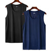 Men Ice Silk Mesh Sports Vest Breathable Quick Dry Sleeveless Riding Running Training Top