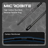 2.2M Fast Action Spinning Rod Light Carbon Lure Rod Black