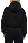 DICKIES - Giacca donna crop in velluto con cappuccio-2