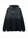 Washed Tie-Dye Embroidered Hoodie