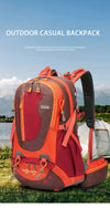 Royal Mountain Nylon Backpack with Rain Cover