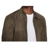 Men’s Suede Motorcycle Rider Jacket