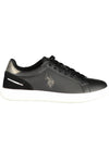 US POLO ASSN. WOMEN'S BLACK SPORTS FOOTWEAR