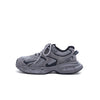 Women's Lightweight Grey Running Sneakers – Chunky Mesh Trainers