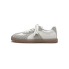 Women's Versatile Lightweight Flat Casual Sneakers – Suede Panel Gum Sole Trainers